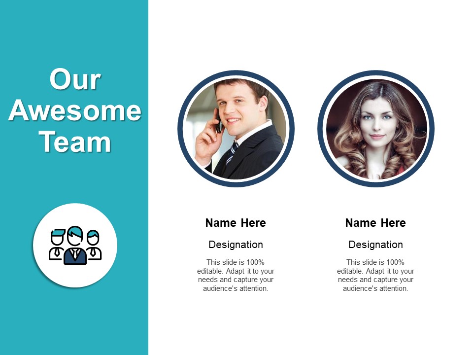 Our Awesome Team Introduction Ppt PowerPoint Presentation Styles Designs Download