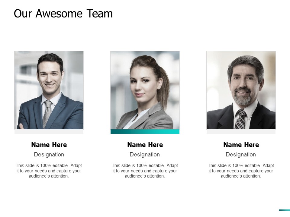 Our Awesome Team Ppt PowerPoint Presentation Model Picture