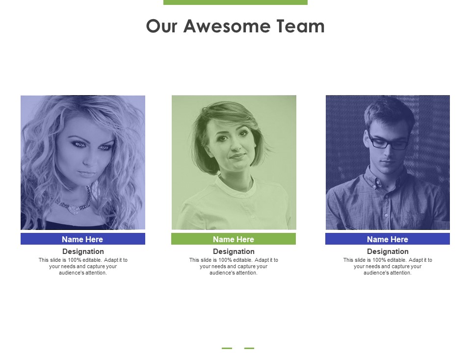 Our Awesome Team Ppt PowerPoint Presentation Outline Show PDF