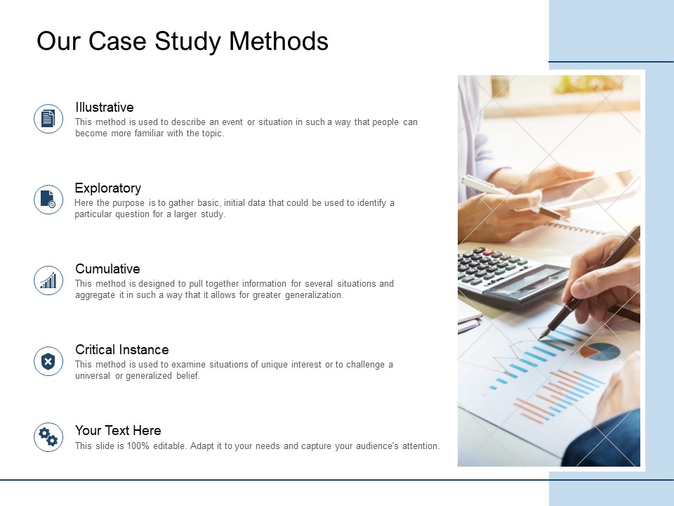 Our Case Study Methods Exploratory Ppt PowerPoint Presentation Infographic Template Good