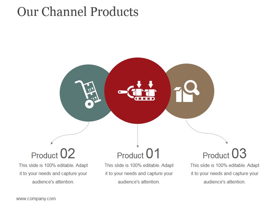 Our Channel Products Template 2 Ppt PowerPoint Presentation Layout