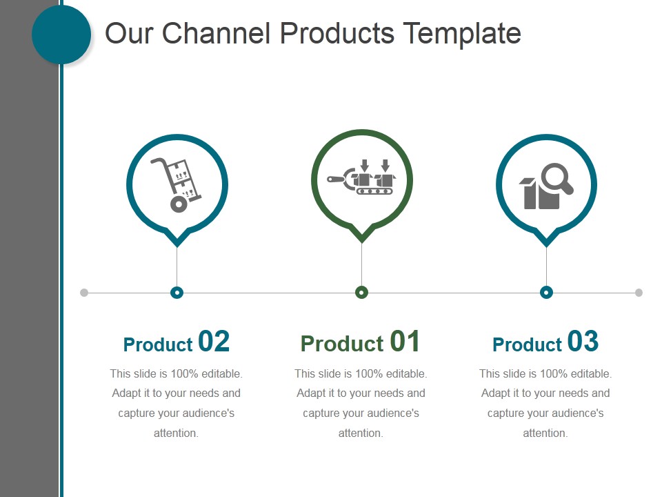 Our Channel Products Template Ppt PowerPoint Presentation Design Templates