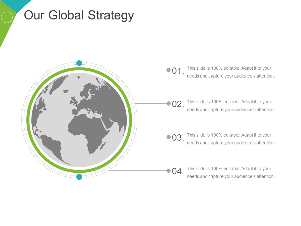 Our Global Strategy Ppt PowerPoint Presentation Ideas