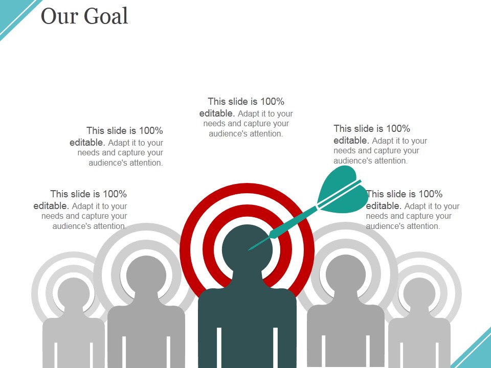 Our Goal Ppt PowerPoint Presentation Infographic Template Design Inspiration