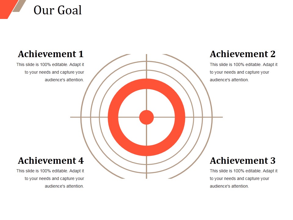 Our Goal Ppt PowerPoint Presentation Infographic Template Graphics Template