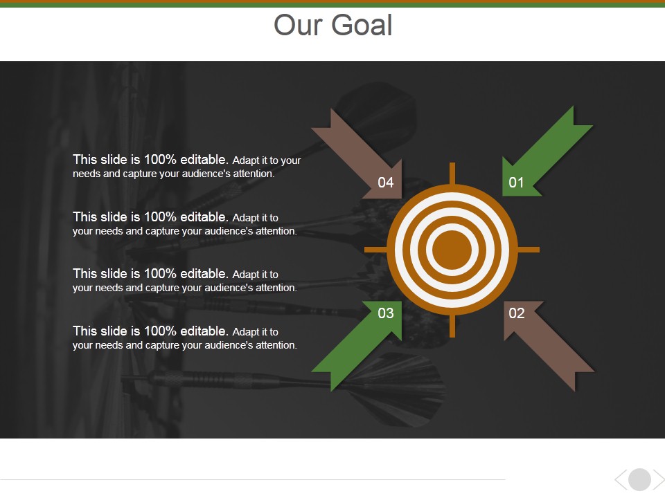 Our Goal Ppt PowerPoint Presentation Model Infographics