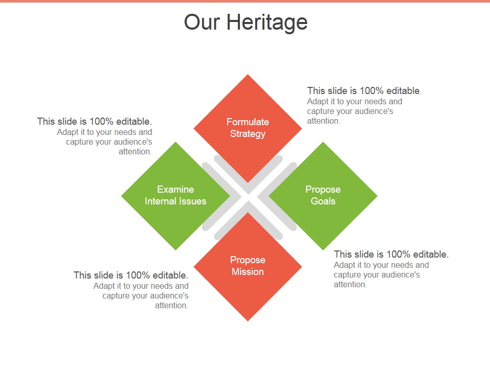 Our Heritage Template 2 Ppt PowerPoint Presentation Inspiration Topics