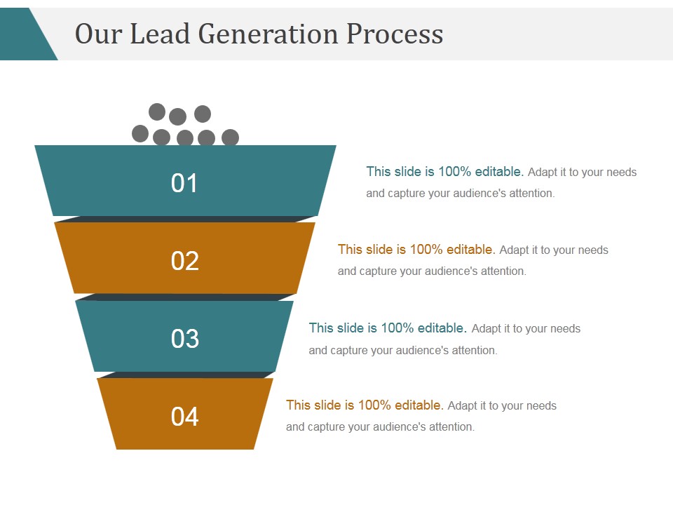Our Lead Generation Process Ppt PowerPoint Presentation Shapes