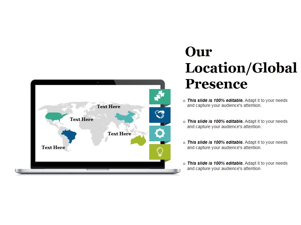Our Location Global Presence Ppt PowerPoint Presentation Visual Aids Infographics