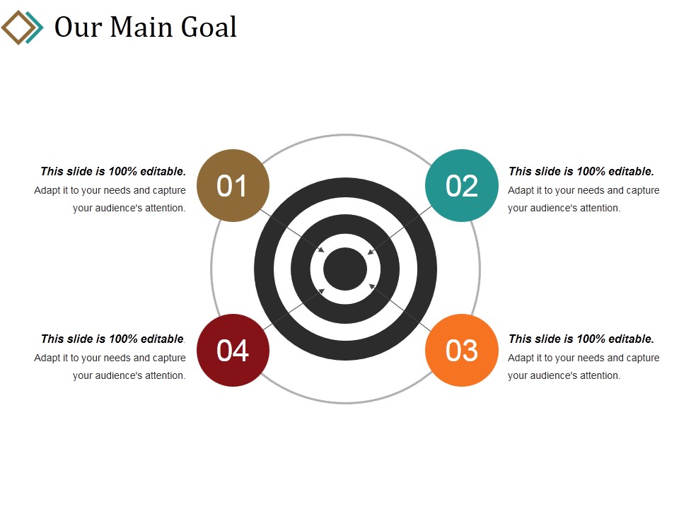 Our Main Goal Ppt PowerPoint Presentation Summary Background Images