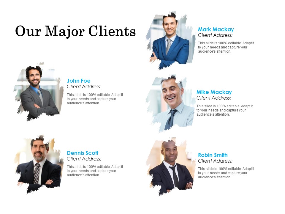 Our Major Clients Ppt PowerPoint Presentation Summary Outfit