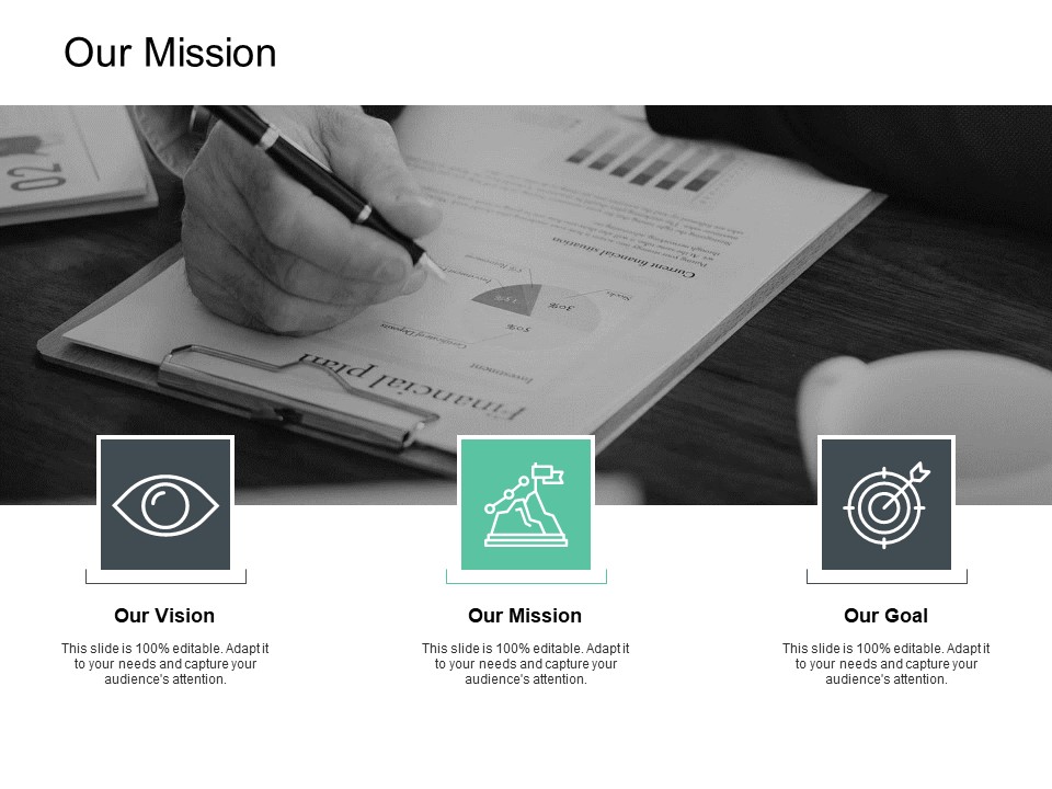 Our Mission And Goal Vision Ppt PowerPoint Presentation Gallery