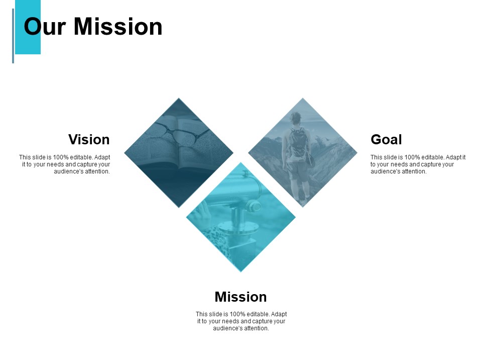 Our Mission And Vision Goal Ppt PowerPoint Presentation Outline Portrait