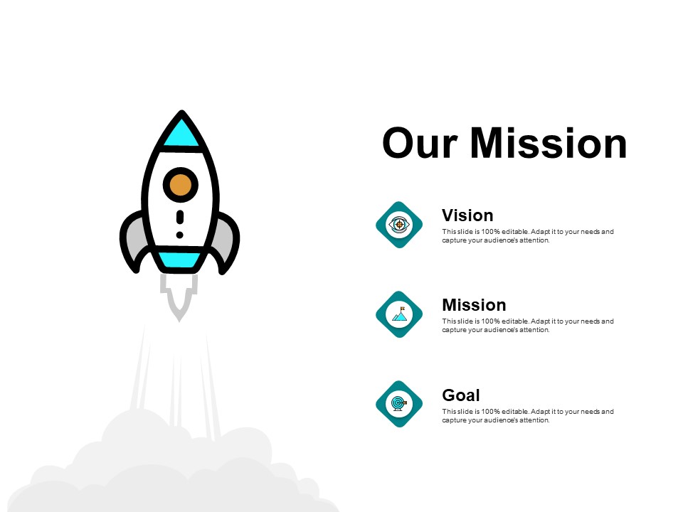 Our Mission And Vision Goal Ppt PowerPoint Presentation Portfolio Templates