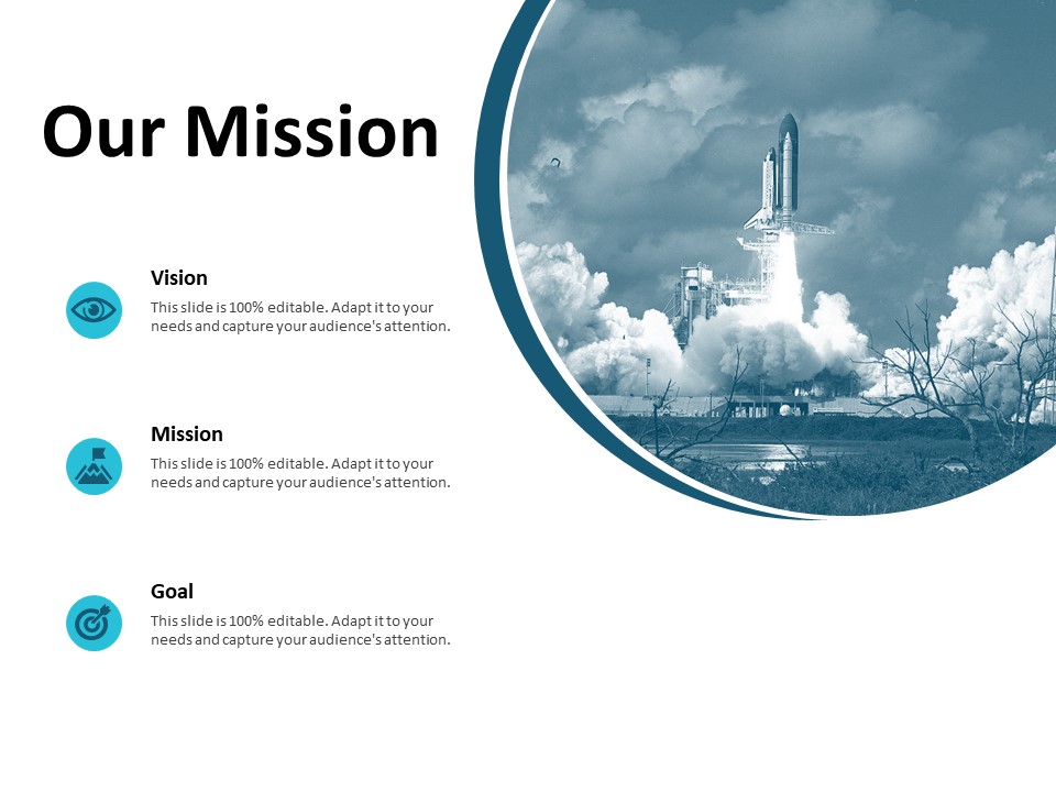 Our Mission And Vision Goal Ppt PowerPoint Presentation Show Graphics