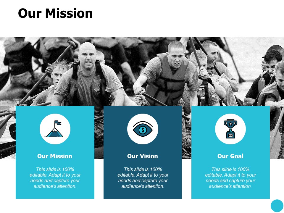 Our Mission And Vision Goal Ppt PowerPoint Presentation Summary Slides