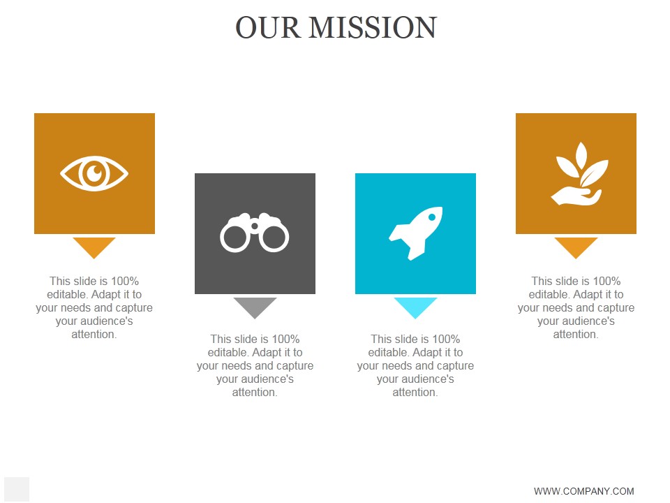 Our Mission Ppt PowerPoint Presentation Diagrams