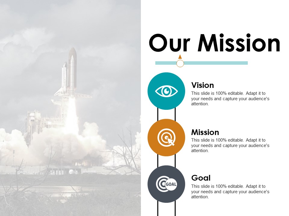 Our Mission Vision And Goal Ppt PowerPoint Presentation Pictures Background Images