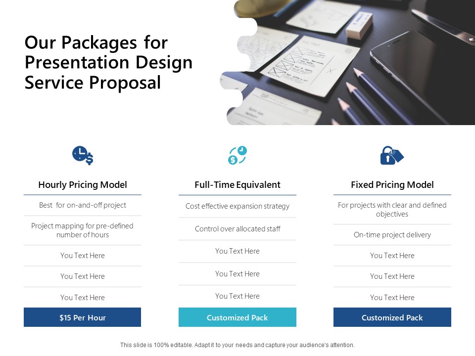 Our Packages For Presentation Design Service Proposal Ppt PowerPoint Presentation Inspiration Infographics