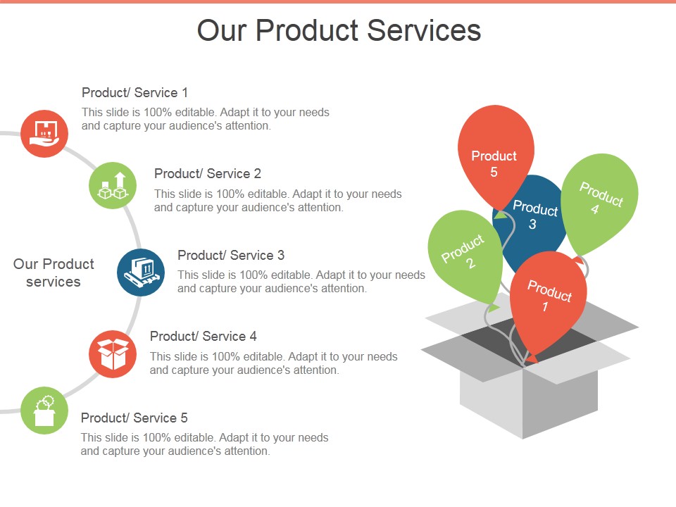 Our Product Services Ppt PowerPoint Presentation Layouts Objects