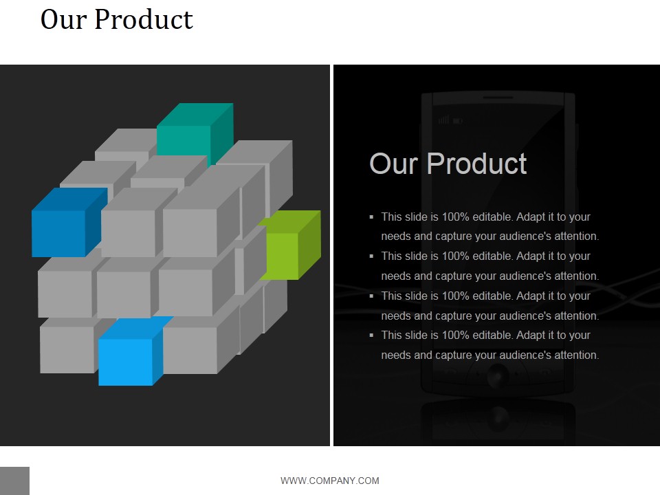 Our Product Template 1 Ppt PowerPoint Presentation Graphics