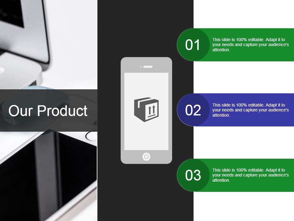 Our Product Template 1 Ppt PowerPoint Presentation Styles