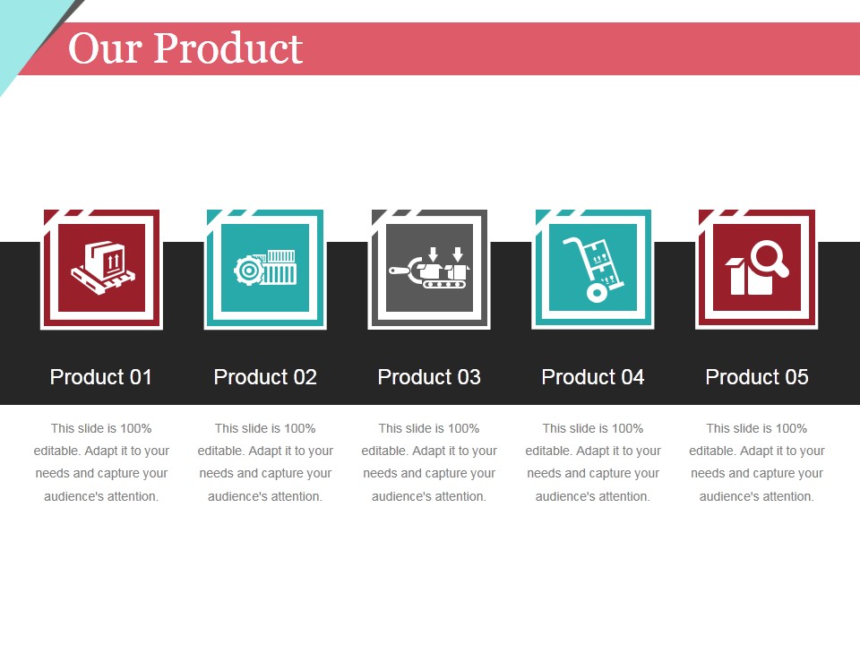 Our Product Template 1 Ppt PowerPoint Presentation Visual Aids Example 2015