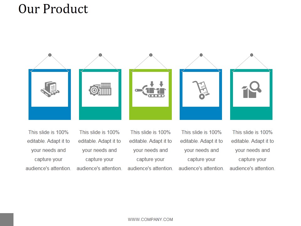 Our Product Template 2 Ppt PowerPoint Presentation Templates