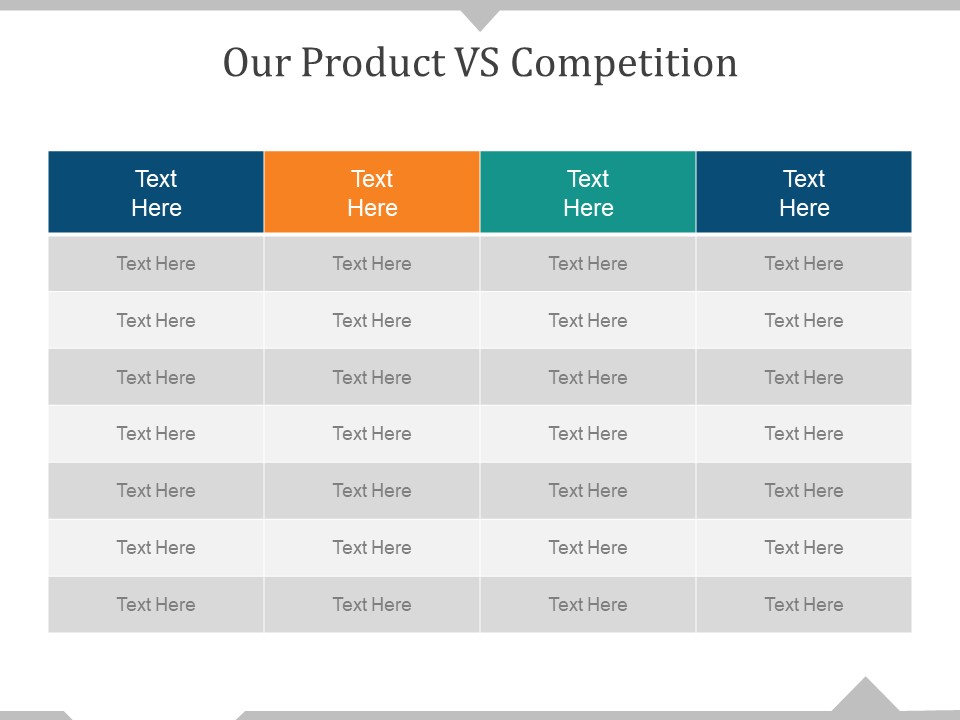 Our Product VS Competition Ppt PowerPoint Presentation Images