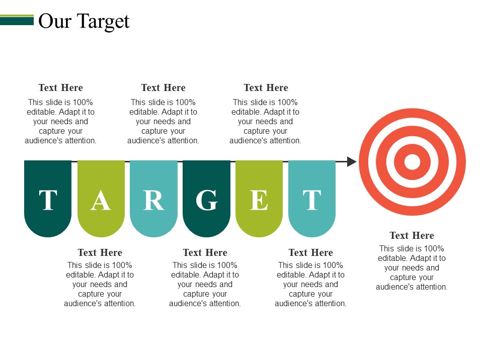 Our Target Ppt PowerPoint Presentation Pictures Objects