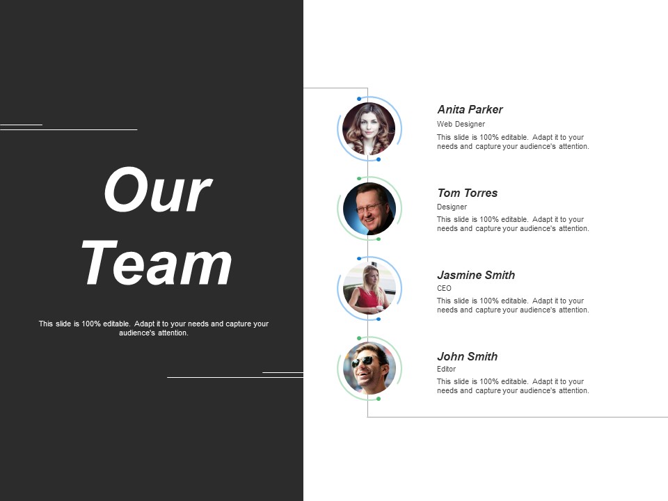 Our Team Introduction Ppt PowerPoint Presentation Professional Clipart