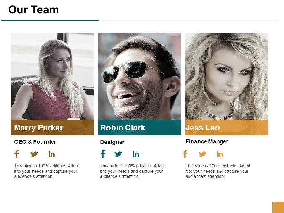 Our Team Introduction Ppt Powerpoint Presentation Summary Structure