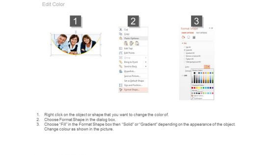 Our Team Of Professional Members Powerpoint Slides