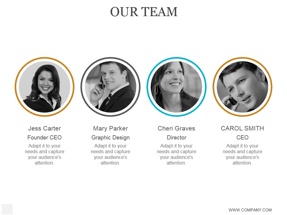 Our Team Ppt PowerPoint Presentation Example File
