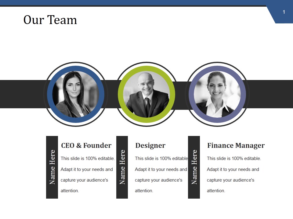 Our Team Ppt PowerPoint Presentation Gallery Shapes