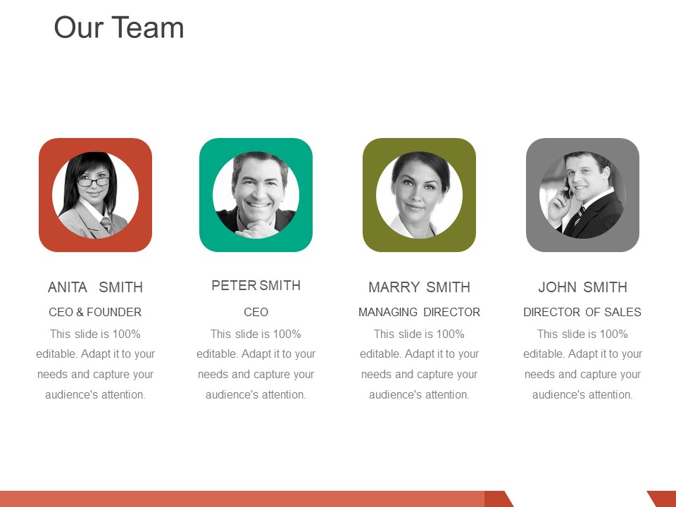 Our Team Ppt PowerPoint Presentation Icon Display