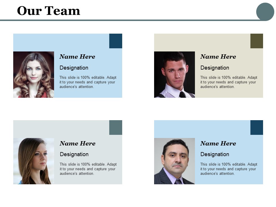 Our Team Ppt PowerPoint Presentation Infographics Skills