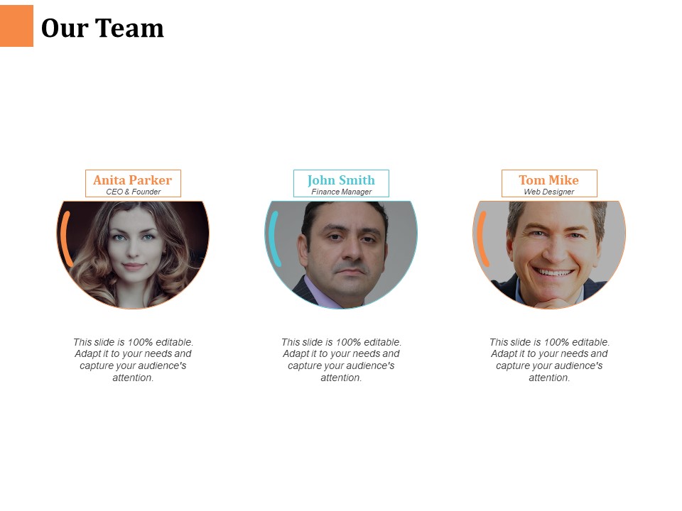 Our Team Ppt PowerPoint Presentation Inspiration Design Templates