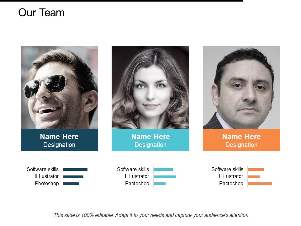 Our Team Ppt PowerPoint Presentation Model Graphics