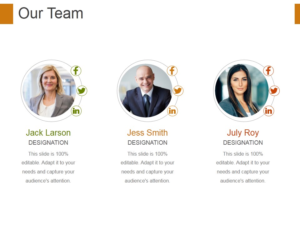 Our Team Ppt PowerPoint Presentation Professional Design Templates