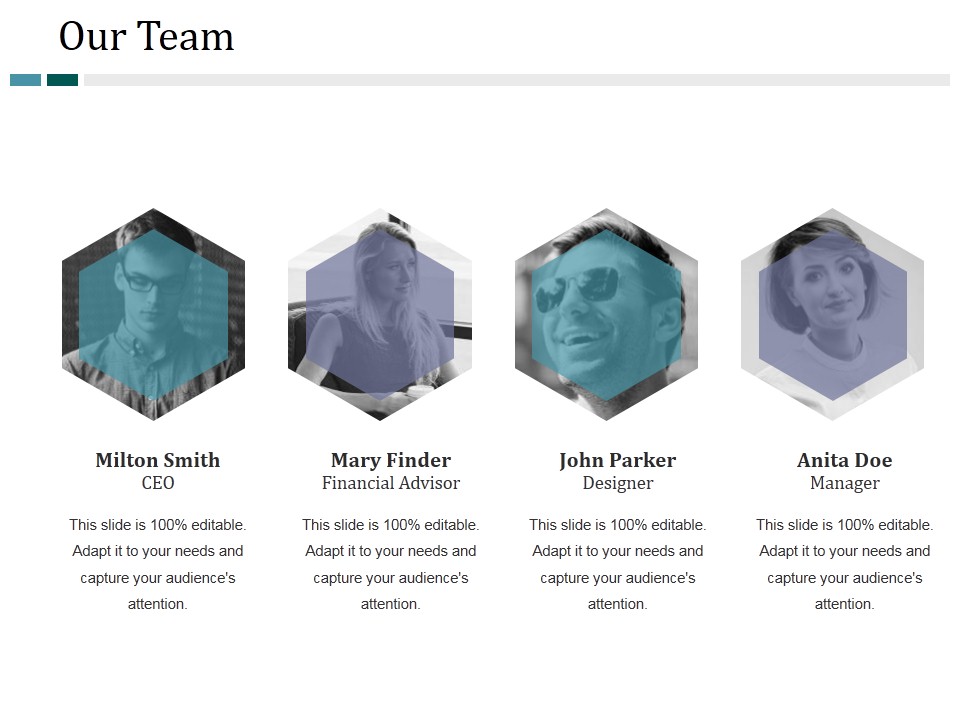 Our Team Ppt PowerPoint Presentation Show Microsoft