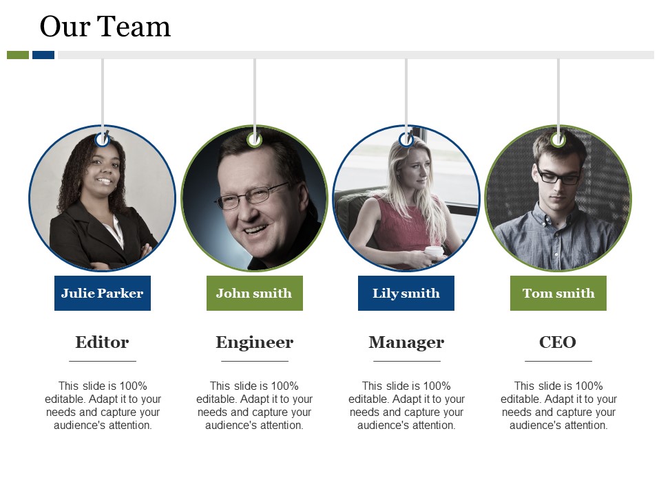 Our Team Ppt PowerPoint Presentation Slides Graphics Tutorials