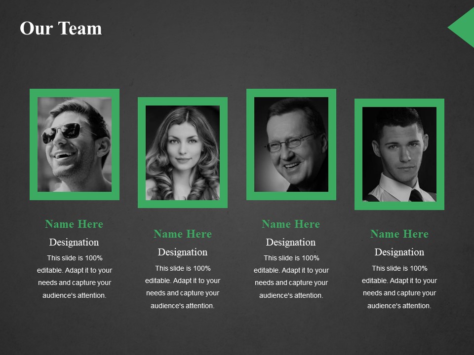 Our Team Ppt PowerPoint Presentation Slides Portrait