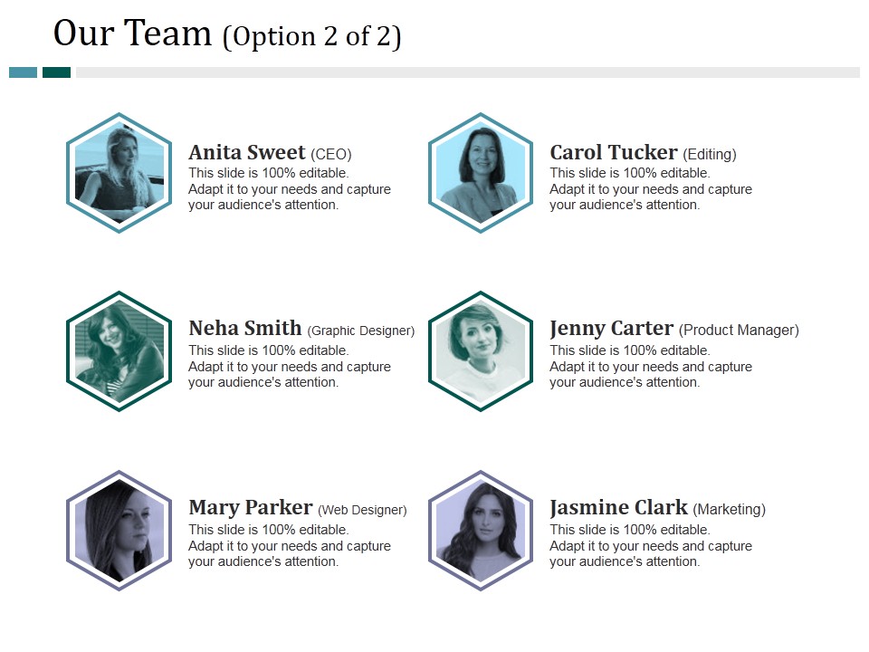 Our Team Template 2 Ppt PowerPoint Presentation Model Show