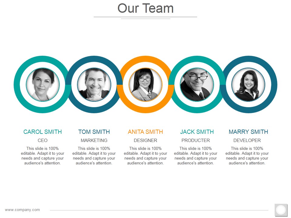 Our Team Template 2 Ppt PowerPoint Presentation Professional Icon