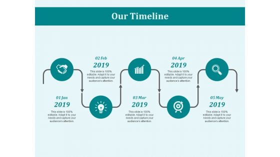 Our Timeline Roadmap Ppt PowerPoint Presentation File Graphics Design