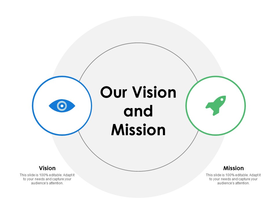 Our Vision And Mission Goal Ppt PowerPoint Presentation File Example