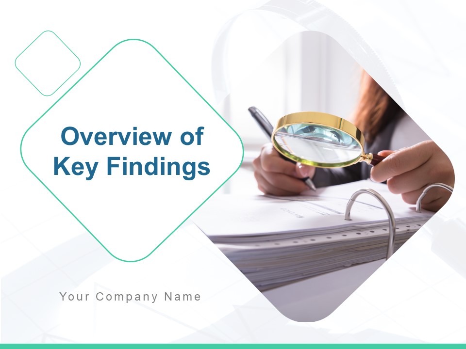Overview Of Key Findings Ppt PowerPoint Presentation Complete Deck With Slides