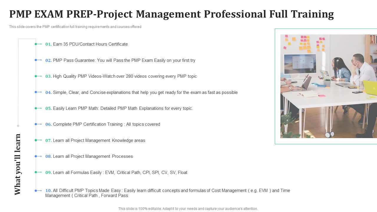 PMP EXAM PREP Project Management Professional Full Training Pictures PDF