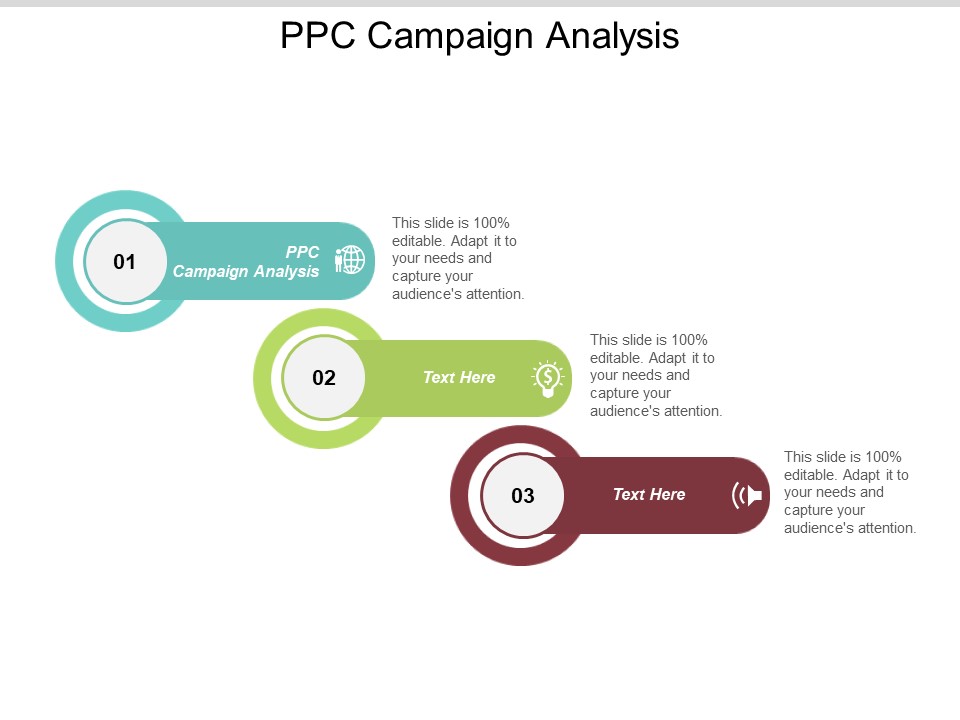 PPC Campaign Analysis Ppt PowerPoint Presentation Styles Slide Download Cpb